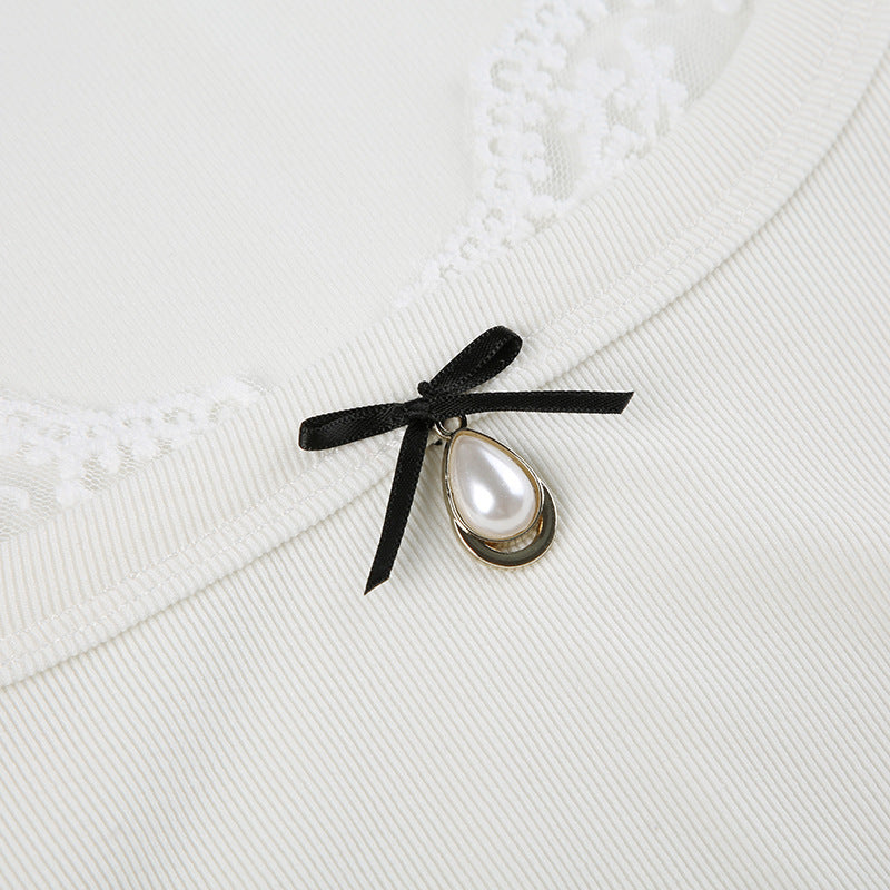 Solid Color Long-sleeved T-shirt Bottoming Shirt