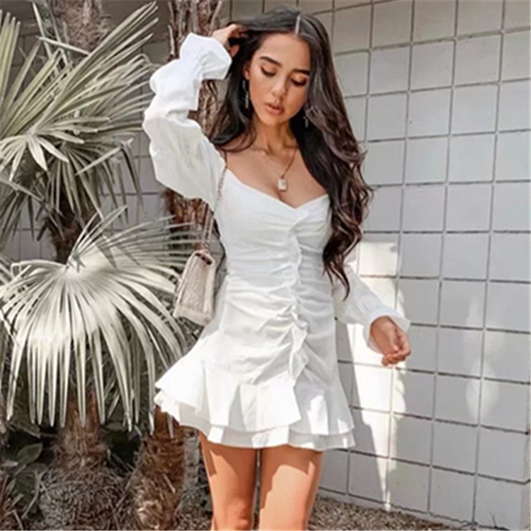Vintage ruffled dress