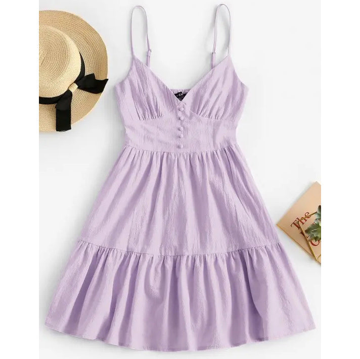 Vintage suspender dress