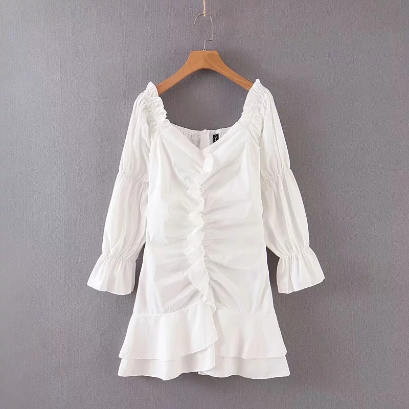 Vintage ruffled dress