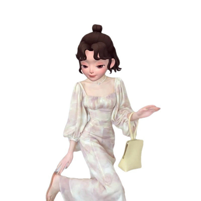 Women's Fashion Personality Half Skirt Two Piece Suit