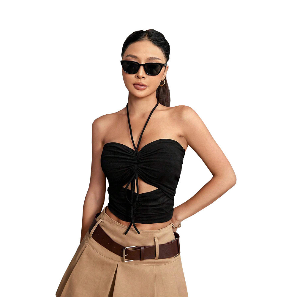 Women's Fashion Slim-fitting Suspenders Vest Top